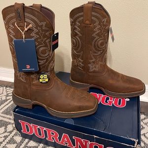 Durango 9.5 Steel Toe Boots